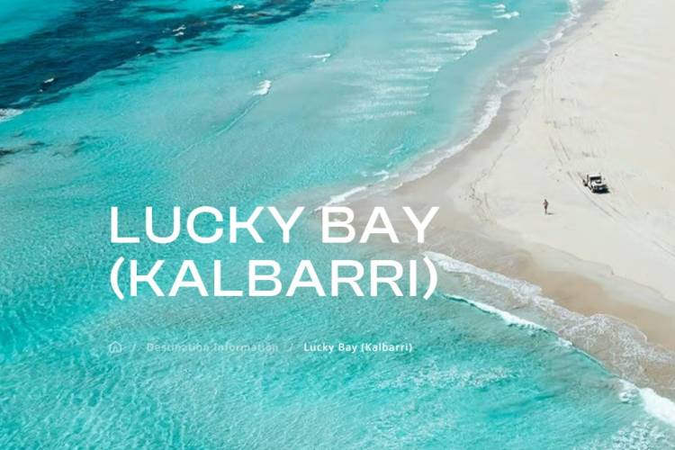 Australia's Coral Coast - Lucky Bay 