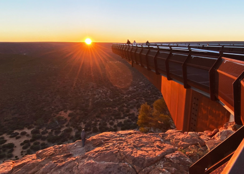The Skywalk Sunset View